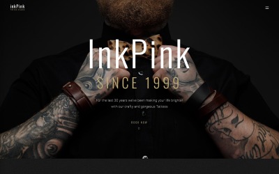 InkPink - Tema WordPress di Tattoo Studio