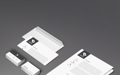 Többcélú - Vállalati azonosító sablon