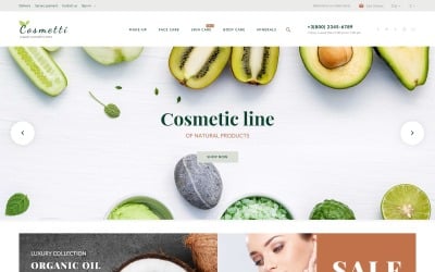 Cosmetti - Cosmetics Store PrestaShop Theme