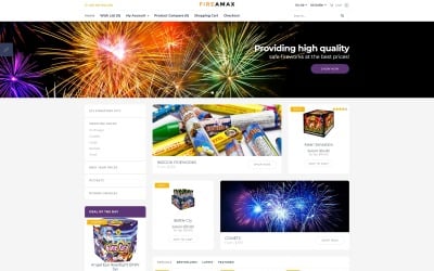 Holidays, Gifts &amp; Flowers Responsive OpenCart Template