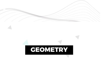 Modelo de geometria em PowerPoint