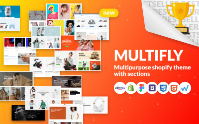 Multifly - Multipurpose Online Store Shopify-tema