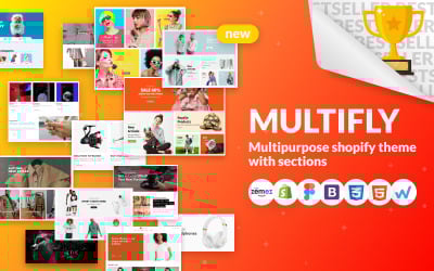 Multifly - Tema Multiuso da Loja Online Shopify