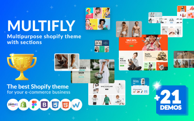 Multifly - Tema Shopify del negozio online multiuso