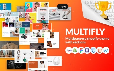 Multifly - Thème Shopify pour boutique en ligne polyvalente