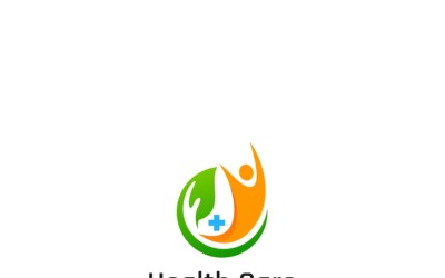 Szablon Logo opieki zdrowotnej