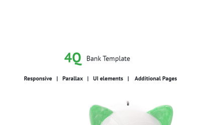 Tema Joomla Responsive #63834 per Un Sito di Servizi Bancari