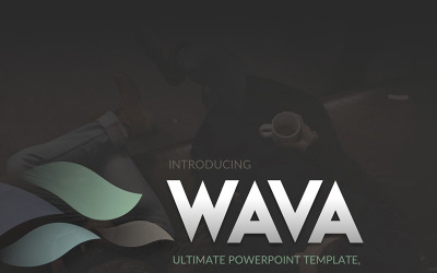 Wava PowerPoint sablon