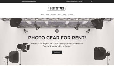 BestTake-Photo Studio Rentals＆Services自适应WordPress主题