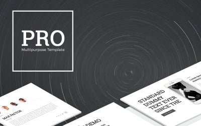 PRO Многоцелевой шаблон PowerPoint