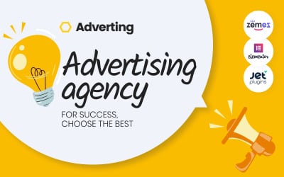 Reklama - Motyw WordPress dla agencji marketingowej i reklamowej