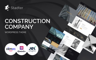 Stadter - WordPress-Theme der Baufirma
