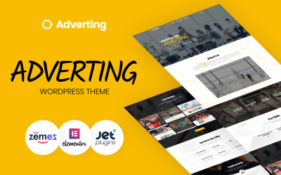 Tema De WordPress "Adverting - Advertising Agency Responsive" #63935