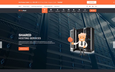 lilyHost | Responsive HTML5 Hosting WHMCS Website Template