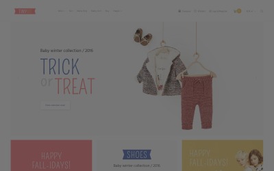 Tema WooCommerce "TinyFit WooCommerce Theme" #64099