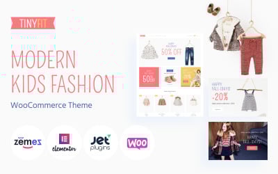 TinyFit - Modern Kids Fashion WooCommerce Theme