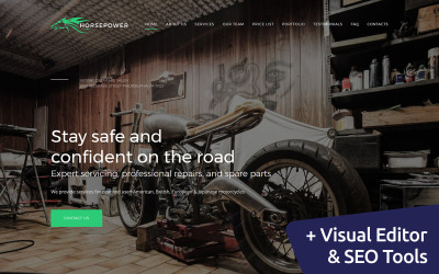 Potência - Reparos de motocicleta Modelo Premium Moto CMS 3