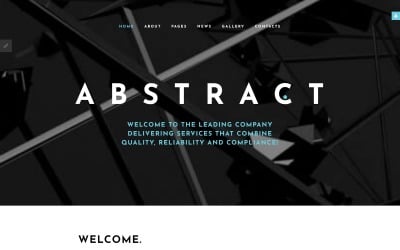 Modèle Joomla réactif pour les services commerciaux