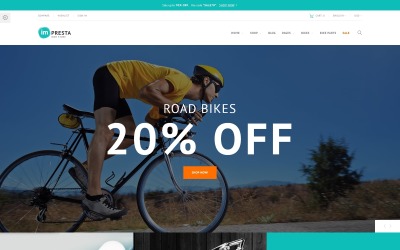 Responsive Impresta - Bike Store Prestashop #64382