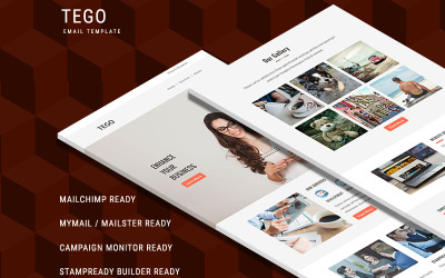 Szablon Newsletter Tego - Responsive Email Template #64451