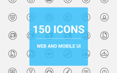 Web icons Pack Set