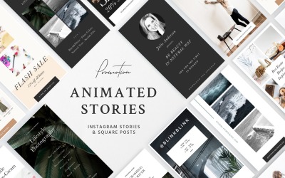 Instagram Stories PSD Template PSD sablon 64557