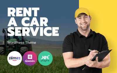 Rentallo - Thème WordPress pour la location d'équipements et de machines agricoles