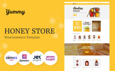Yummy - Thème WooCommerce Honey Store
