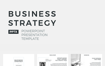 Business &amp;amp; Services PowerPoint šablony