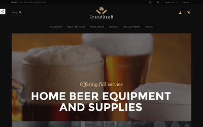 GrandBeer PrestaShop Theme