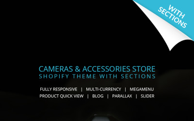 Магазин електроніки Адаптивна тема Shopify