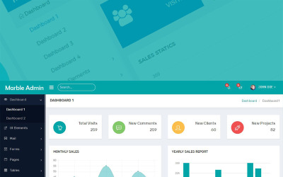 Marble - Admin Template Admin Template