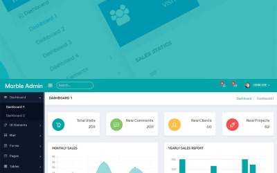 Marble - Admin Template