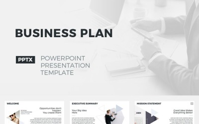 Plantilla de PowerPoint - negocios y servicios