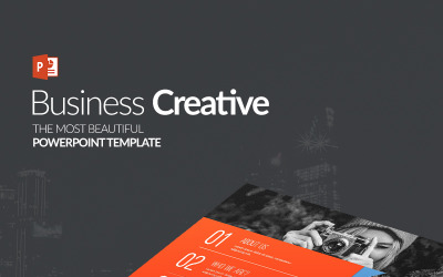 PowerPoint Template over Marketingbureau №64617