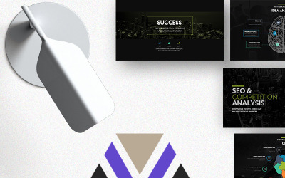 手机店PowerPoint模板