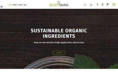 SmileHerbic PrestaShop Theme Tema PrestaShop №64651