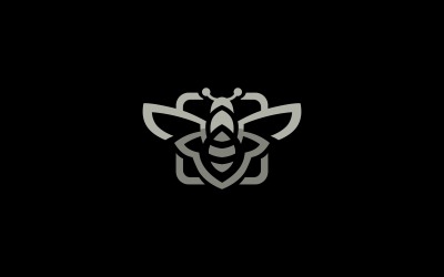 Včelí Logo šablona