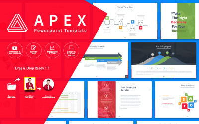 Apex 演示文稿 PowerPoint 模板