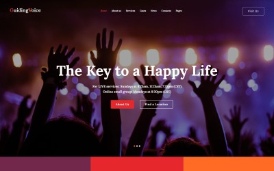 Guiding Voice - Life Coach WordPress Theme №64747