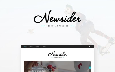 Newssider - Magazine &amp;amp; Blog Clean