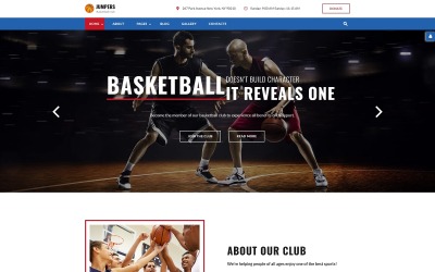 Responsivt Basketball Responsive Joomla Template Joomla-mall #64777