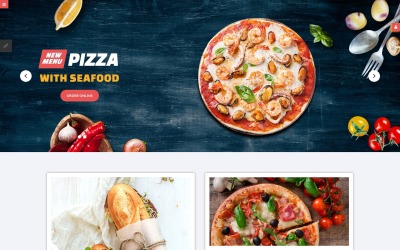 Thème Joomla adaptatif pour restaurant de restauration rapide #64745