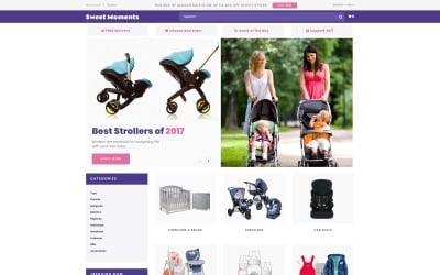 WholeSale - Baby Store OpenCart Vorlage