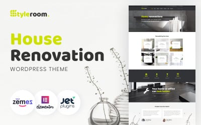 StyleRoom - Construction &amp;amp; House Renovation WordPress Theme