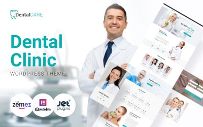 DentalCare - Tema WordPress Elementor para clínica dental