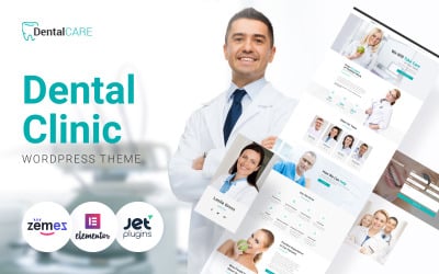 DentalCare - Tema WordPress Elementor per clinica odontoiatrica per sito web di studi dentistici