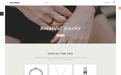 DiamondShop - Joomla-mall för smycken