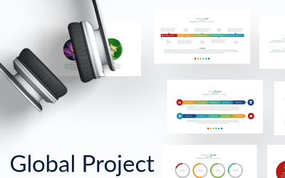 "Global Project" Premium PowerPoint Template №65162