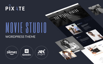 Pixate - motyw WordPress dla Movie Studio